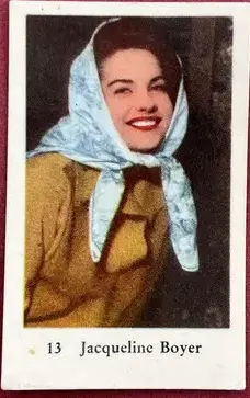 Jacqueline Boyer — 1962 Nummer till vänster, nya #13
