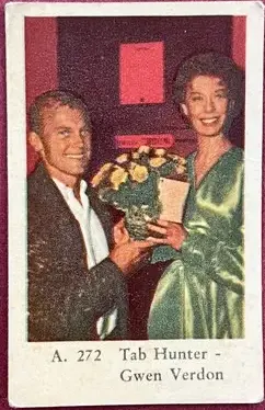 Tab Hunter — 1959 Gamla A #272