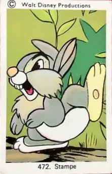 Thumper — 1973-76 Disney Set Numbered #472