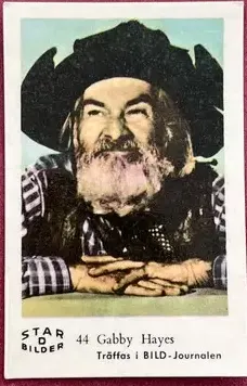 Gabby Hayes — 1963 Star Bilder D #44