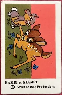 Bambi o. Stampe — 1963-73 Disneybilder unnumbered