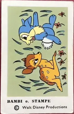 Bambi — 1963-73 Disneybilder unnumbered