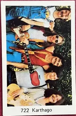 Karthago — 1974 Popbilder utan punkt 1 #722