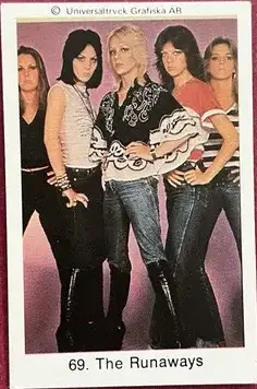The Runaways — 1979 Popbilder med punkt I #69