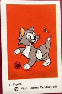 Figaro — 1964 Små nummer till vänster, tjockare papp #11