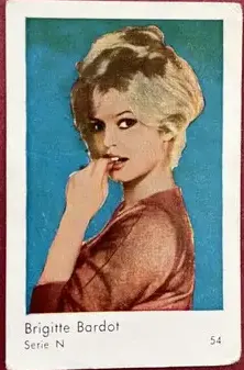 Brigitte Bardot — 1962 Serie N #54