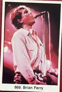 Bryan Ferry — 1978 Popbilder med punkt IV #869