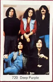 Deep Purple — 1974 Popbilder utan punkt 1 #720