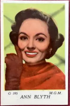 Ann Blyth — 1956 Lilla G #195