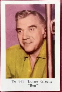 Lorne Greene — 1962 Ex #141