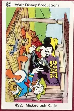 Donald Duck — 1973-76 Disneybilder numbered #492
