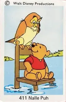 Winnie the Pooh — 1973-76 Disney Set Numbered #411