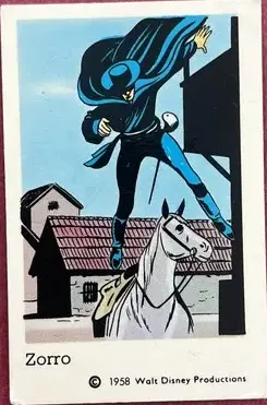 Zorro — 1963-73 Disneybilder unnumbered