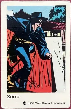 Zorro — 1963-73 Disneybilder unnumbered