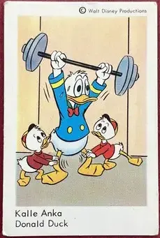 Kalle Anka — 1963-73 Disneybilder unnumbered