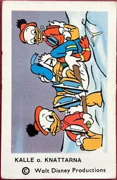Knatte, Fnatte och Tjatte — 1963-73 Disneybilder unnumbered
