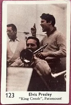 Elvis Presley — 1957 Stora Nummer till vänster #123