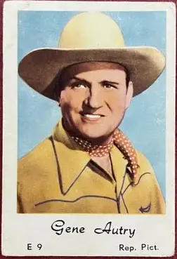 Gene Autry — 1952 Lilla E #9