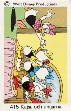Daisy Duck — 1973-76 Disney Set Numbered #415