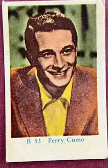 Perry Como — 1960 B Set (Blue Text) #53
