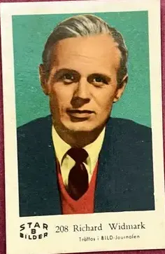 Richard Widmark — 1962 Star Bilder B #208