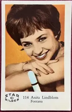Anita Lindblom — 1962 Star Bilder C #114