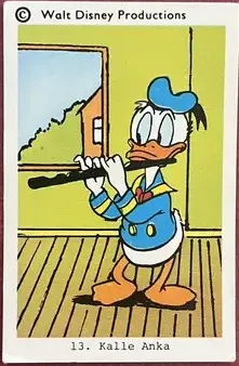 Donald Duck — 1973-76 Disney Set Numbered #13