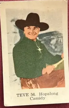 Hopalong Cassidy — 1962 TEVE Set #56