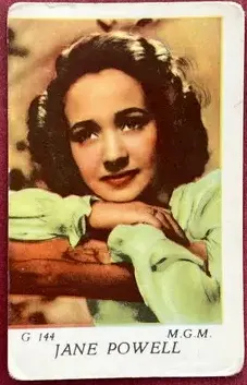 Jane Powell — 1956 Lilla G #144