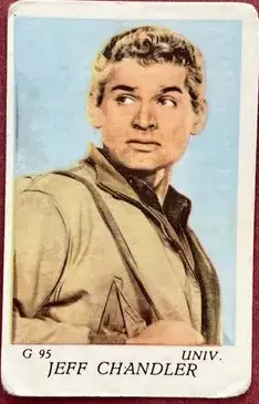 Jeff Chandler — 1956 Lilla G #95