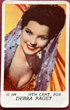 Debra Paget — 1956 G Set (with Studio) #109