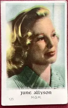 June Allyson — 1952 Kolorerade bilder #125