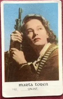 Marta Toren — 1952 Kolorerade bilder #190