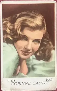 Corinne Calvet — 1956 G Set (with Studio) #135