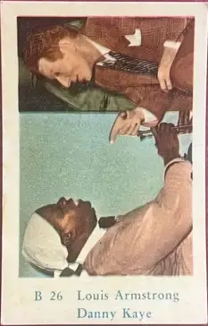 Louis Armstrong — 1960 B Set (Blue Text) #26