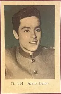 Alain Delon — 1961 D Plain Text Set #114