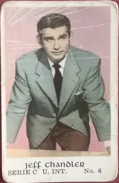 Jeff Chandler — 1953 Serie C – Color #6