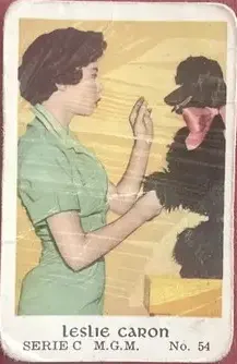 Leslie Caron — 1953 Serie C – Color #54