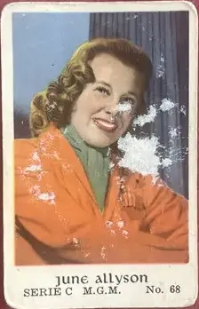 June Allyson — 1953 Serie C – Color #68