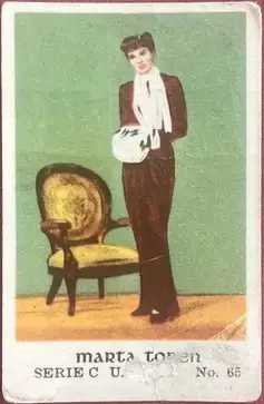 Marta Toren — 1953 Serie C – Color #65