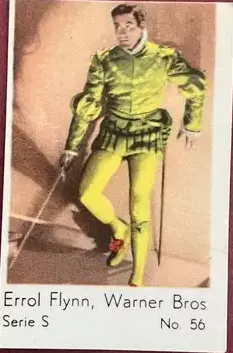 Errol Flynn — 1957 Serie S #56
