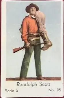 Randolph Scott — 1957 Serie S #95