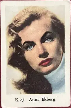Anita Ekberg — 1960 K Set (with Studio) #23