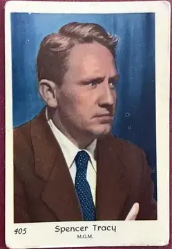 Spencer Tracy — 1955 Små nummer till vänster, äldre #405