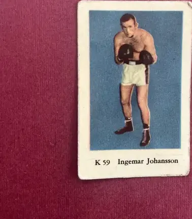 Ingemar Johansson — 1960 K Set (with Studio) #59
