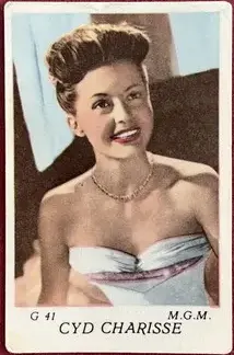 Cyd Charisse — 1956 G Set (with Studio) #41