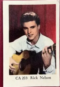 Ricky Nelson — 1962 CA Set #203