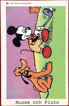 Musse Pigg — 1963-73 Disney Set Unnumbered