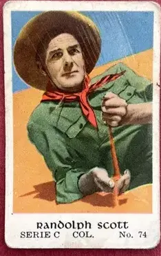 Randolph Scott — 1953 Serie C – Color #74