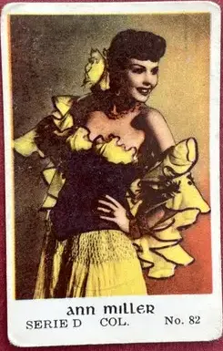 Ann Miller — 1953 Serie D #82